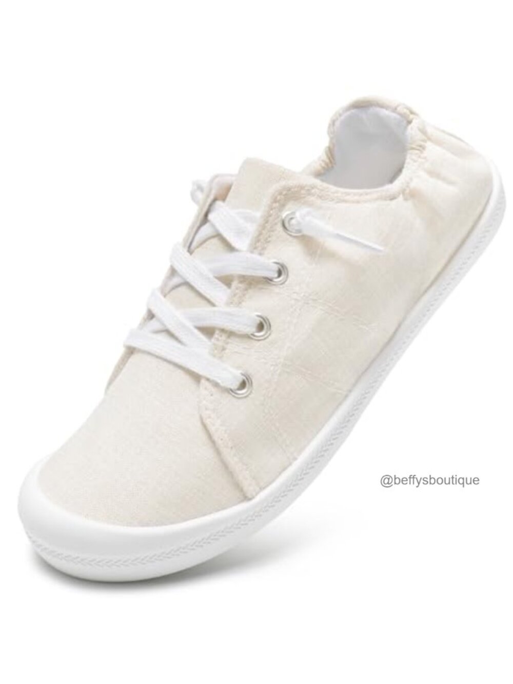 Canvas Slip-On Sneakers for Women, Low Top Comfort Shoes